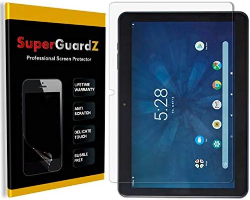 [3-pakovanje] za Onn 10.1 Tablet/Onn 10.1 Tablet Pro / Onn Surf 10.1 zaštitnik ekrana - SuperGuardZ, Ultra Clear, protiv ogrebotina, protiv mjehurića [doživotna zamjena]