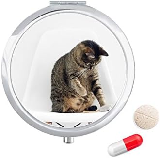 Životinjska Smiješna Akcija Kutija Za Pilule Za Mačke Džepna Kutija Za Skladištenje Lijekova