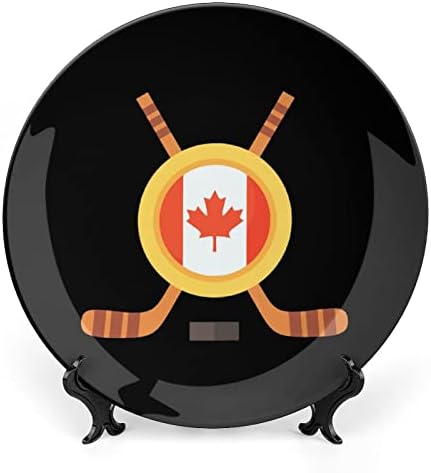 Hokej u Kanadi Vintage Bone Kina Dekorativna ploča sa zaslonom Slatka ploča Pokloni Početna Dekor