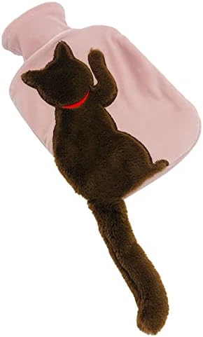 Ručni grijač punjiva imitacija kunića plišana slatka mačka vreća za toplu vodu 850ml vreća za toplu
