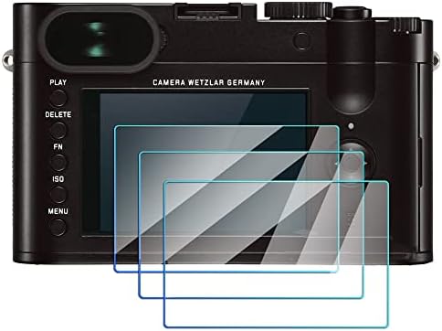 FANZR zaštitnik ekrana Kompatibilan je za Leica Q kameru, 0,3 mm 9h tvrdoće protiv ogrebotine
