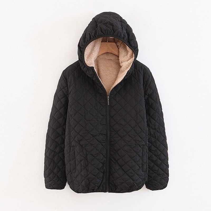 Ženski zimski kaput prednji hood toplo casual jakna od raglanske bomber sa džepovima kaputa od kaputa