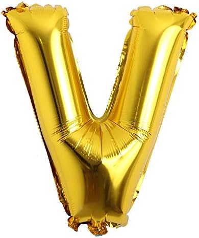 16 Inčni jedno zlatni abecedni broj slova baloni aluminijski viseći foliju Film sa balonom vjenčanja