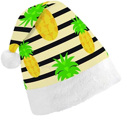 Božić Santa šešir, biljka ananas Božić šešir za odrasle, Unisex Comfort Božić kape za Novu godinu svečani