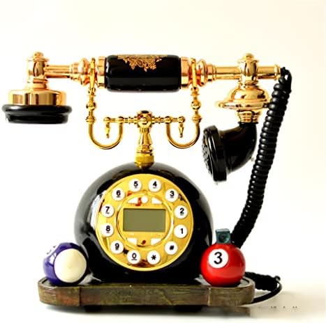 Seesd nostalgični bilijar retro telefon ožičen antikni kućni fiksni trgovina ukrasni ukrasi fiksne linije