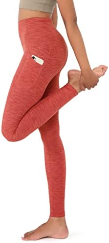 Obodos visoki struk joga hlače za žene sa džepovima, temmske kontrole trčanje sportski trening joge gamaše