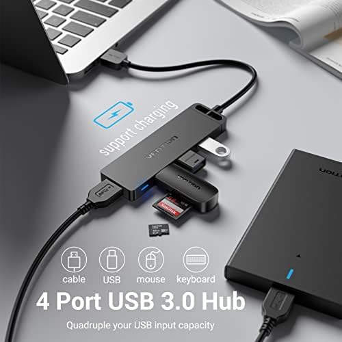 VENTION USB 3.0 Hub i USB eksterna zvučna kartica za Laptop računar
