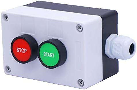 CNHKAU AC 660V 10A Momentalni početak / zaustavljanje Crveni zeleni Znak NO NC Gumb Switch