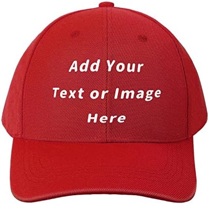 Personalizirane prilagođene bejzbol kape Unisex Muški Ženski Tata šešir dodajte svoj tekst naziv slike Broj Peak Hat za jedinstveni poklon