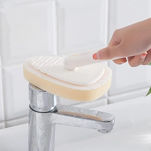 Okretna četka za okretnu pločicu od 180 ° sa dugim ručkama, tuš četkica za čišćenje četkica za kupatilo kada toaletni po podnom kuhinjskom pločom za čišćenje