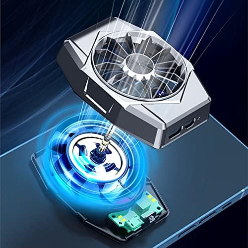 Blassy Cell Courler Cooler Magnetni hladnjak Prijenosni aktivni hladni ventilatorski telefon za gledanje vedio i igranja igara EK1