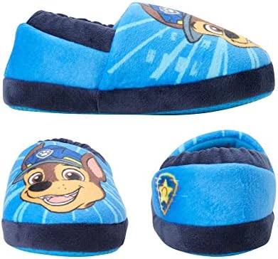Nickelodeon Boys ' Paw Patrol papuče-Chase and Marshall Plush Fuzzy papuče