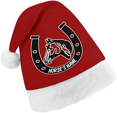 Cool potkovice Božić šešir meka pliš Santa kapa Funny Beanie za Božić Nova Godina svečana zabava
