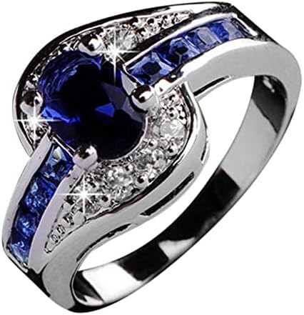 Prstenovi za žene 2023 rođendanski pokloni bijeli nakit ručno rađeni angažman luksuzni vjenčani prsten