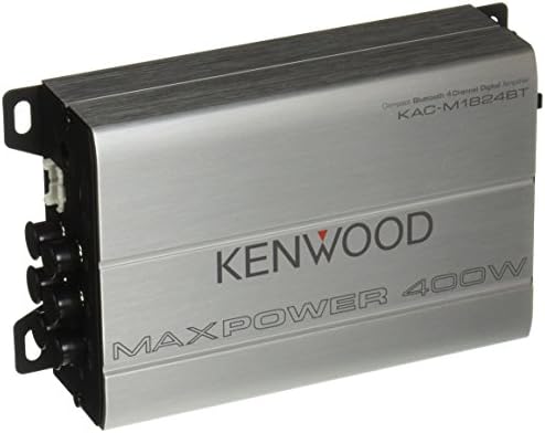 Kenwood 1177524 Kompaktni automobilski / morski pojačalo klase D KAC-M1824BT, 180W RMS, 400W PMPO, 4 kanala