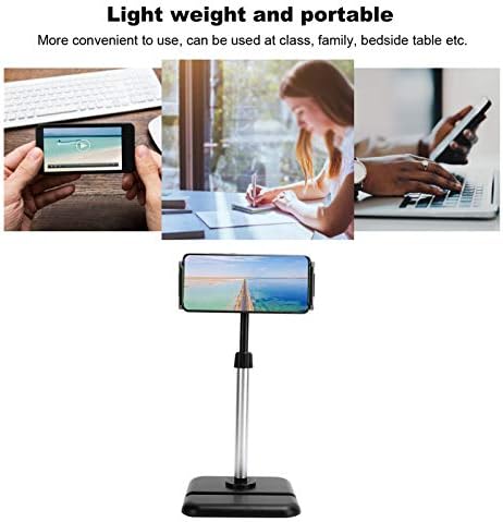Okuynic Podesivi nosač telefona, lampica u težini 12cm-24cm / 4,7in-9.4in za podizanje nosača tablet za tablet podesiv za noćni tablicu za porodicu za klasu