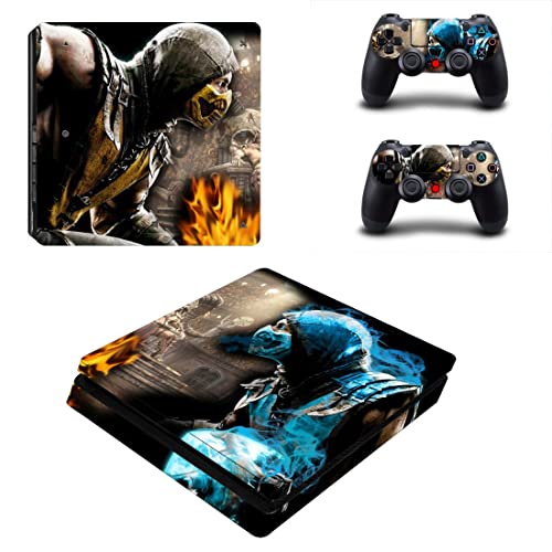 Za PS4 PRO-igru Ninja Mortal Best War Kombat X PS4 ili PS5 skin naljepnica za PlayStation 4 ili 5 konzolu