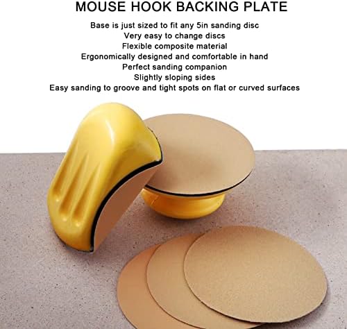 Mouse Hook podloga ploča pijesak Pad, drvo namještaj restauracija brusni blokovi blago nagnute strane