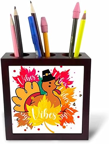3drose Pilgrim Turska Sretna jesen ostavlja vibracije-držači olovke za pločice