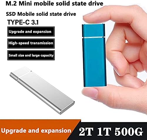 Eksterni Ssd mobilni SSD uređaj 64 / 128g-2T/1t / 500g, prenosivi brzi do, pogodan za Pc Notebook