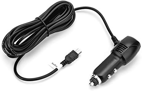 Dash CAM Charger Mini USB, punjač automobila sa USB portom kompatibilan je sa apeman, reketing, byakov, akaso, crosstour, trekpow, pruveeo, oldshark, garmin i većina drugih Dash Cam, Android uređaja.