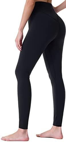 Sunzel tajice za žene, poprečni struk Trčevi temmy najlon joga hlače Visoke stručne ženske nogavice za vježbanje teretane