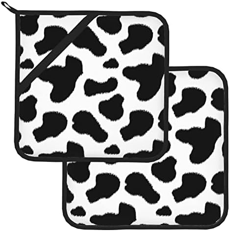 Crno-bijeli nosač leoparda, držač za topline otporan, vodootporan i otporan na čizme, za kuhinju
