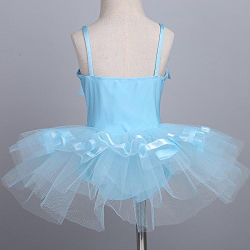 ZDHOOR Kids Girls Harmels Balet Dance Tutu haljina Gimnastika Leotard Ballerina Dancewear kostim