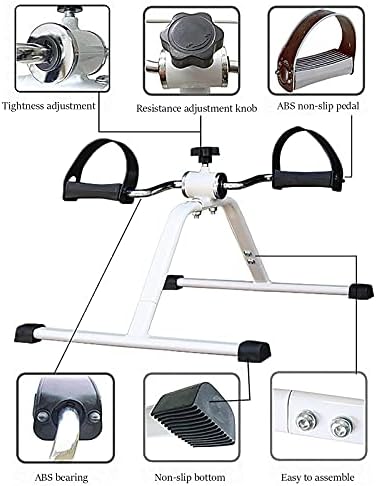 Lijcc električna pedalica mini rehabilitacijska oprema za vežbanje, prenosiva oprema za rehabilitaciju