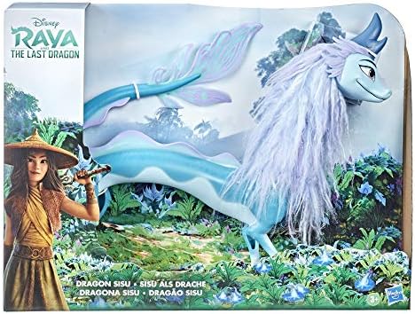 Diznijeva princeza Raya i posljednja figura Dragon Sisu, zmajeva lutka sa kosom, igračka za djevojčice i dječake od 3 i više godina