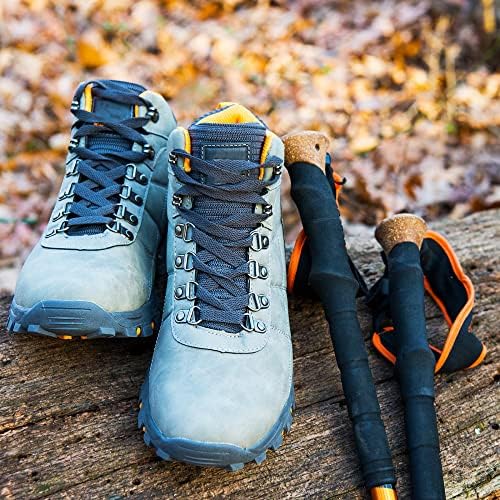Uxcell cipele čipke kuke-21x14mm legura za čizme učvršćuje zakovice za penjanje planinarske kampiranje, srebrne 20 setova