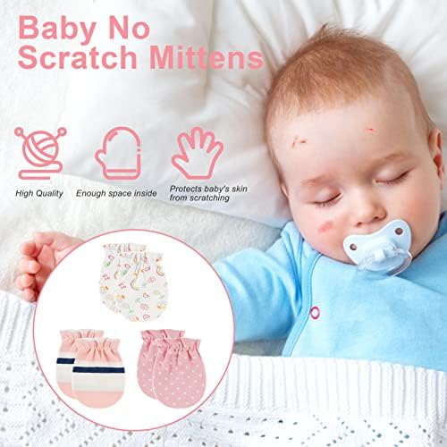 ONESING 16 pari Baby Mitzens Baby rukavice bez ogrebotina 0-6 mjeseci Baby Essentials rukavice za novorođene