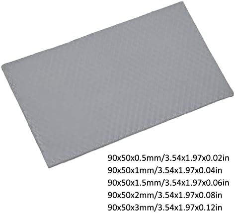 Thermal Pad, izdržljiv i bezopasan 90x50mm termo Compound Pad, 15w/mK silikonski materijal 3.2 g / cm CPU