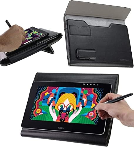 Broonel Leather Graphics tablet Folio Case-kompatibilan sa Wacom Intuos Pro small Graphics tabletom