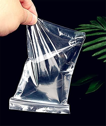 Yusland 500 torbe 3x4 2mil mala Clear Reclosable Baggie Zip Plastic Poly Zipper Perla pilula Storage