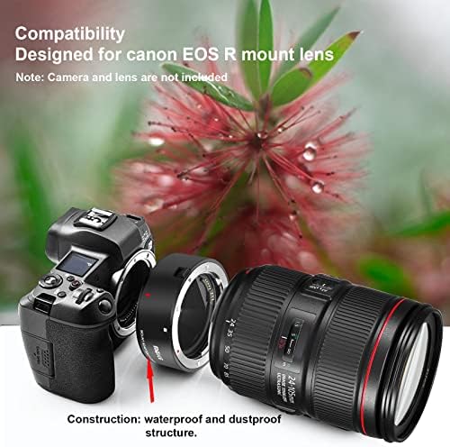 Metalni adapter za metalni objektiv EF-EOSR Automatsko fokusiran pretvarač za Canon EF / EF-S na EOS-R EOS-RP