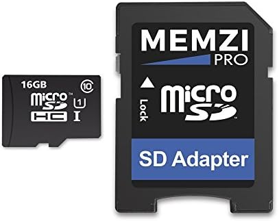 MEMZI PRO 16GB 90MB/s Klasa 10 Micro SDHC memorijska kartica sa SD adapterom za LG K10, K9, K8+,