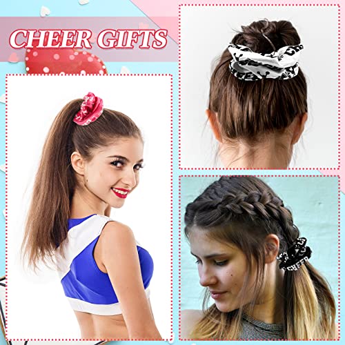 24 kom Cheer Scrunchie Cheer Hair Accessories Cheerleading pokloni za djevojčice Cheerleading hair Ties