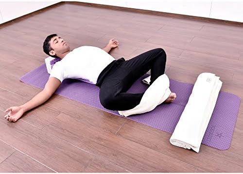 Iyengar pamučni pokrivač za jogu Set od dva, ćebe od Pune. Iyengar Yoga Ćebe, Ručno Tkano Ćebe