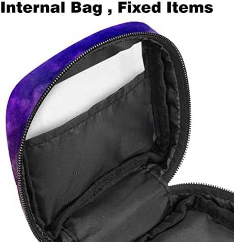 Oryuekan Snitarna torba za skladištenje ubrusa, prijenosna torba za žene za žene Djevojke Menstrualne kup, svemir Nebula Galaxy Star