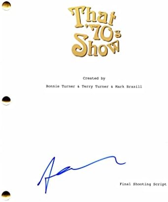 Ashton Kutcher potpisao autografa da 70-ima potpuno pilot skriptu - vrlo rijetko ko-glumi: Laura Prepon, Danny Masterson, Mila Kunis, Topher Grace, Wilmer Valderrama