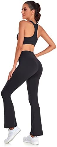 Turbofit Flare Yoga hlače za žene Buttery Mekani bootcut hlače s visokim strukom Bootleg Stretch Tummy Control Workgings