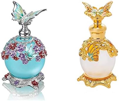 Yu feng prekrasan leptir stakleni parfemski parfemski boca paketa
