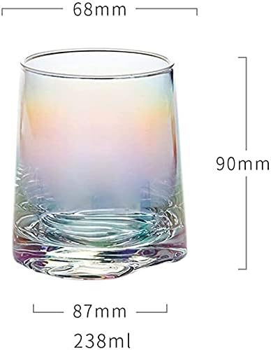 Dekanter za viski prelepe naočare za viski, staromodne naočare za viski Crystal Diamond Glassware, čaša
