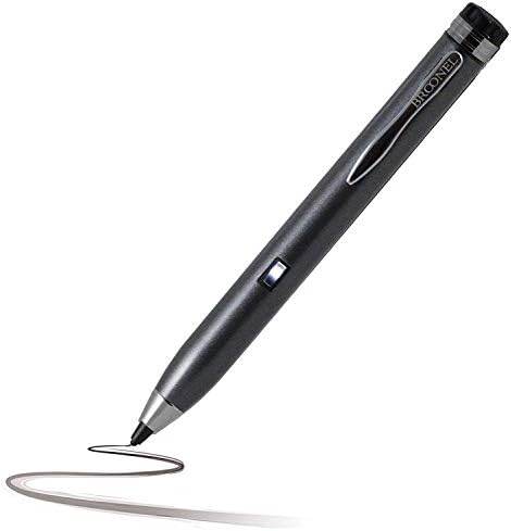 Bronel siva Fine tačaka digitalna aktivna olovka kompatibilna sa Dell Latitude 7400 2 u 1 14 / Dell Inspiron 13 7000 2 u 1
