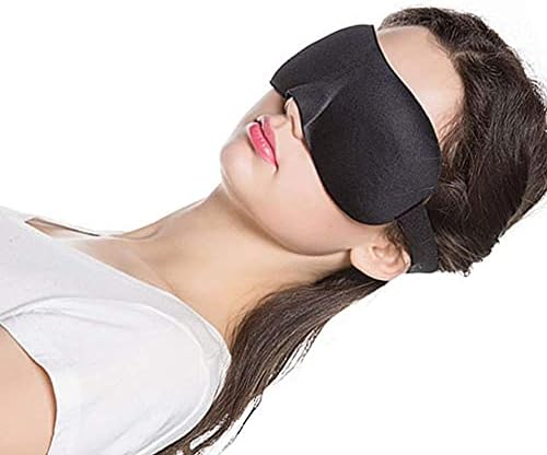 Budite sigurni zauvijek super mekana maska ​​za spavanje, maska ​​za oči za oči, poklopac slijepe mape za muškarce / žene BEMB143