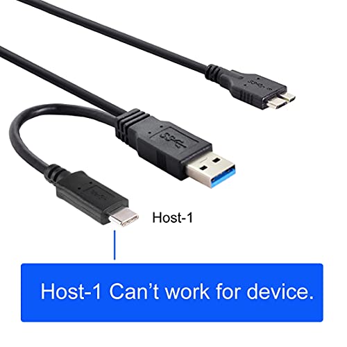 Chenyang CY TIP-C USB-C USB 3.1 & USB 3.0 Tip-a host za Micro USB 3.0 Target Combo podatkovni kabel za disk