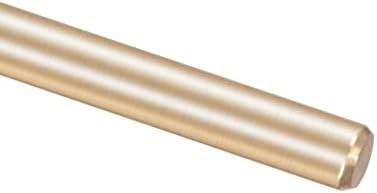 Uxcell mesingane čvrste okrugle šipke Strug Bar zaliha za DIY Craft 50mmx2mm 20pcs