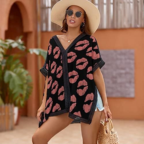BAIKUTOUAN usne štampane ženske odjeće na plaži Bikini Kupaći kupaći plaža Swim Cover Up Dress Print
