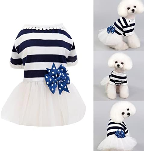 Odjeća za kućne ljubimce za male pse Djevojke haljina za kućne ljubimce haljina za pse proljeće i ljetna odjeća